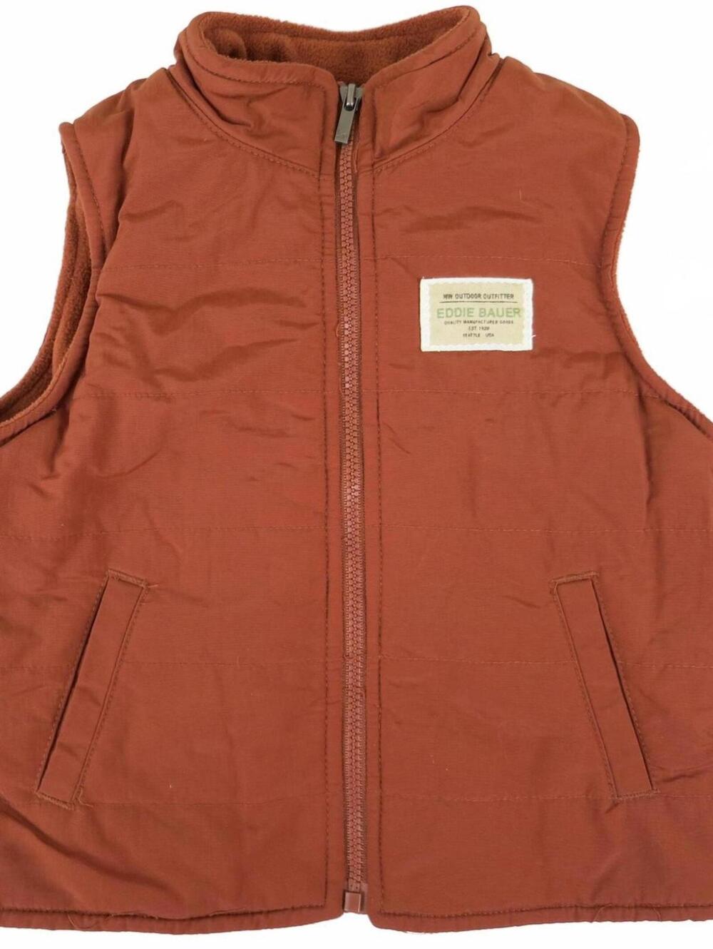 Eddie Bauer Rust Orange Outdoor Vest Kids' 18MOS